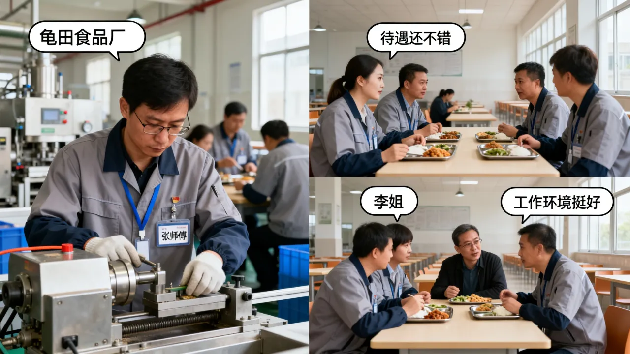 龟田食品厂怎么样,员工待遇好不好,值不值得去-图2 龟田食品厂怎么样,员工待遇好不好,值不值得去-图2
