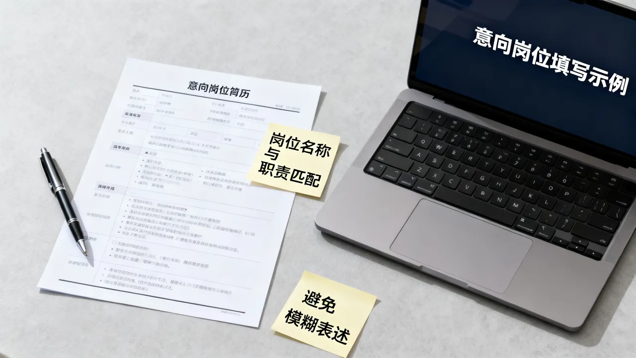 应聘岗位怎么填写,简历中的意向岗位怎么填才正确-图1 应聘岗位怎么填写,简历中的意向岗位怎么填才正确-图1