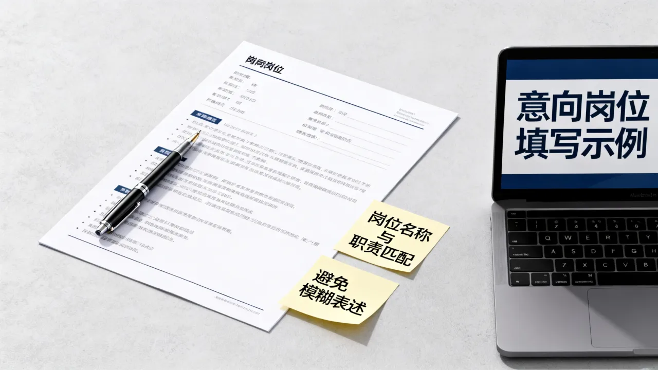 应聘岗位怎么填写,简历中的意向岗位怎么填才正确-图3 应聘岗位怎么填写,简历中的意向岗位怎么填才正确-图3