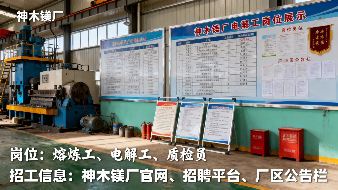 神木镁厂招聘有哪些岗位?,神木镁厂招工信息哪里找-图3 神木镁厂招聘有哪些岗位?,神木镁厂招工信息哪里找-图3