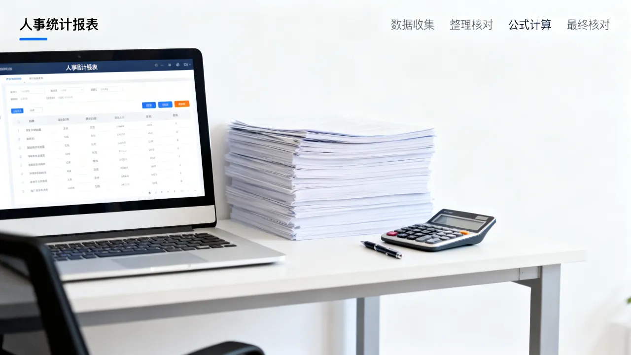 人事统计报表怎么做才准确?人事统计报表制作方法步骤详解-图2 人事统计报表怎么做才准确?人事统计报表制作方法步骤详解-图2