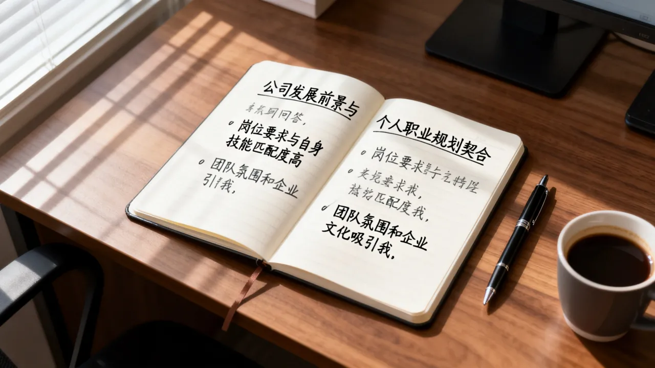 求职该怎么说,面试官问你为什么选择我们公司时怎么回答-图2 求职该怎么说,面试官问你为什么选择我们公司时怎么回答-图2