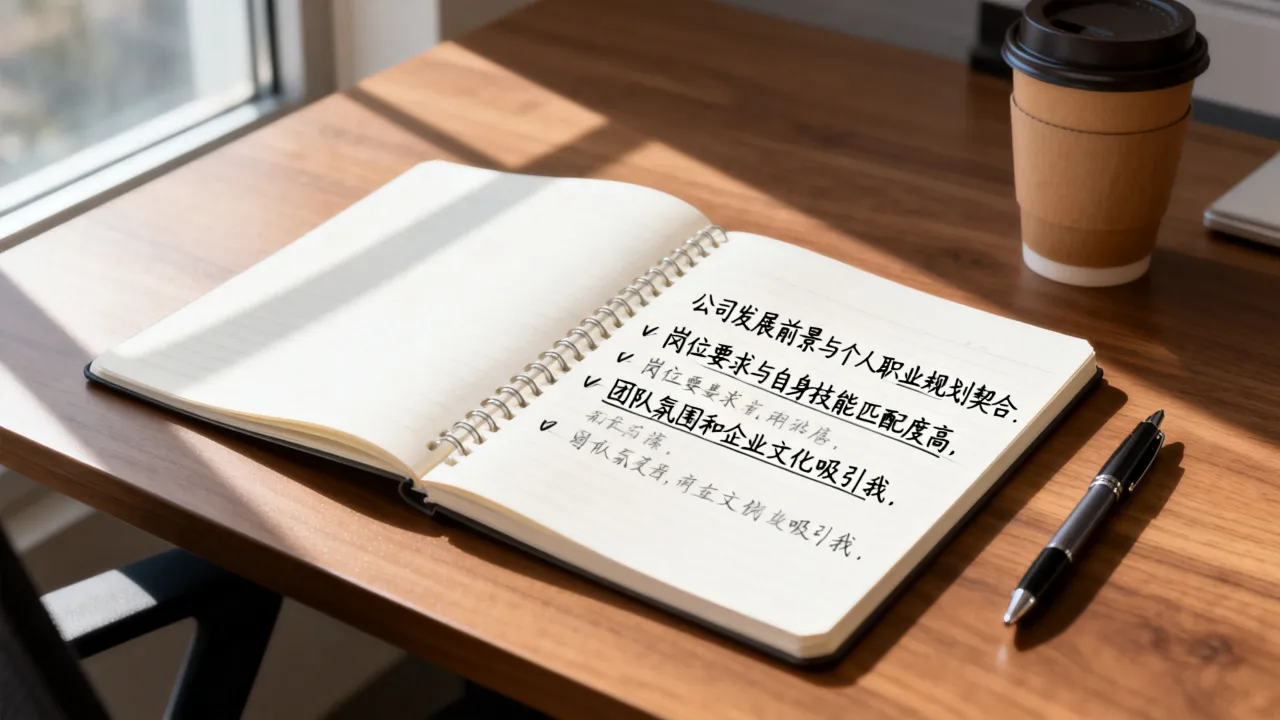 求职该怎么说,面试官问你为什么选择我们公司时怎么回答-图3 求职该怎么说,面试官问你为什么选择我们公司时怎么回答-图3