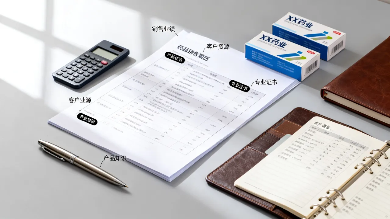药品销售简历怎么写才有效,有哪些关键要素-图1 药品销售简历怎么写才有效,有哪些关键要素-图1