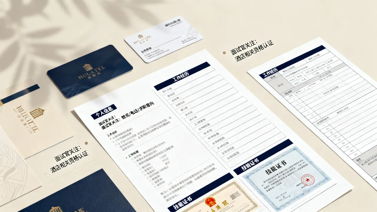 求职酒店简历怎么写,酒店面试官看重的关键细节是什么?-图3 求职酒店简历怎么写,酒店面试官看重的关键细节是什么?-图3