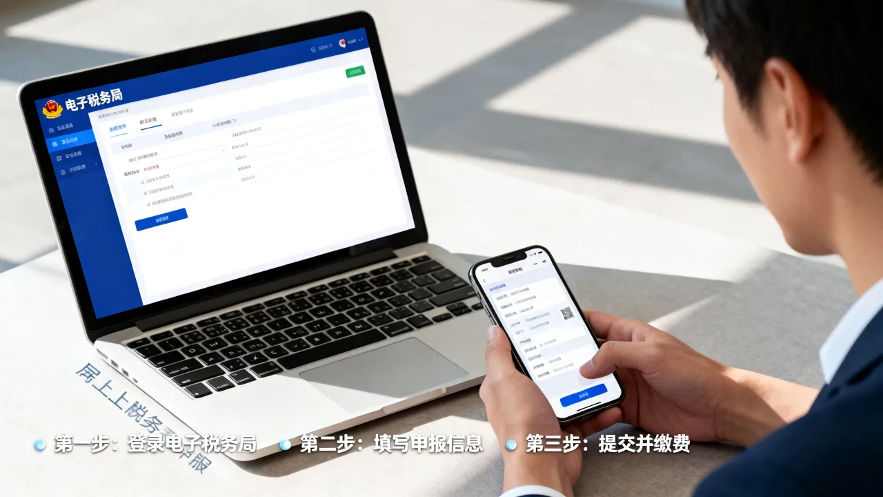 居民如何纳税？网上申报步骤全解析-图2