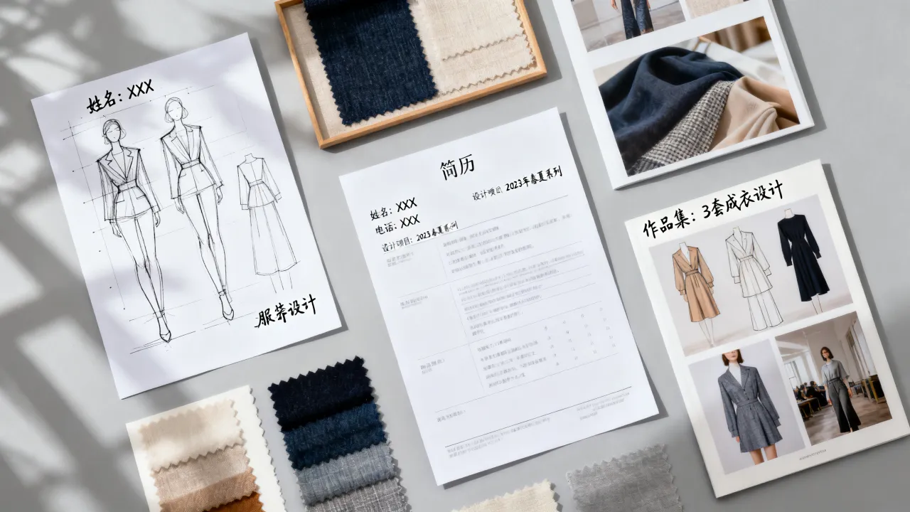 做服装简历怎么写?如何突出个人亮点和作品集-图1 做服装简历怎么写?如何突出个人亮点和作品集-图1