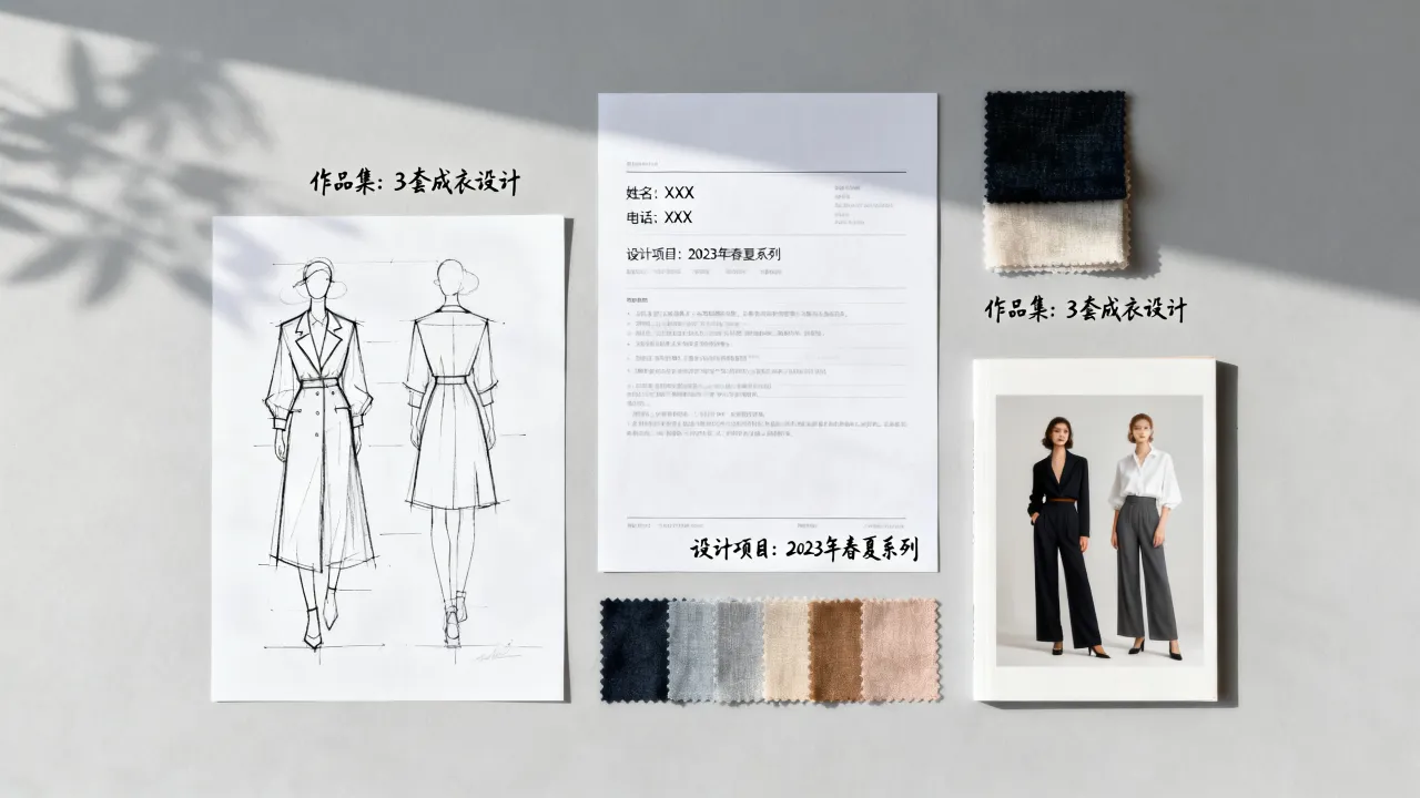 做服装简历怎么写?如何突出个人亮点和作品集-图2 做服装简历怎么写?如何突出个人亮点和作品集-图2