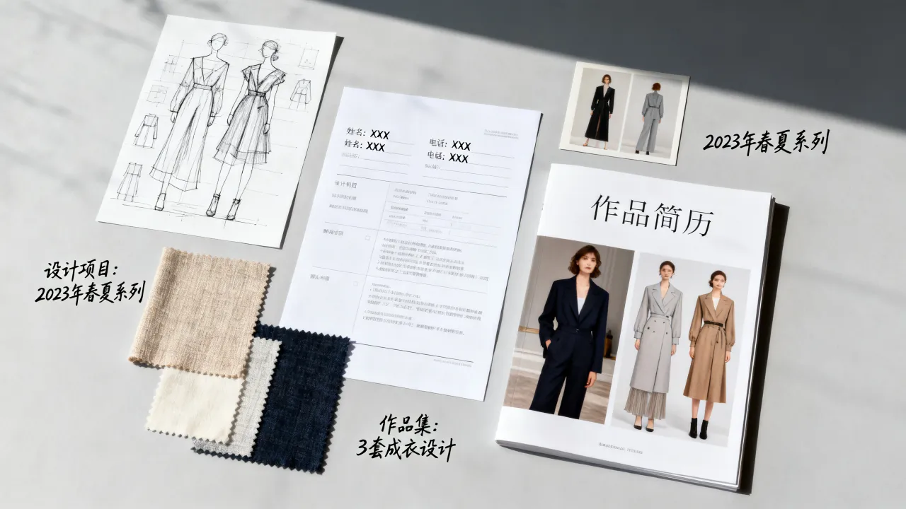 做服装简历怎么写?如何突出个人亮点和作品集-图3 做服装简历怎么写?如何突出个人亮点和作品集-图3