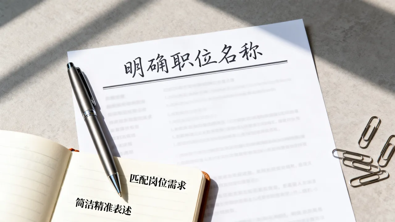 简历应聘职位怎么写?求职意向填写技巧有哪些?