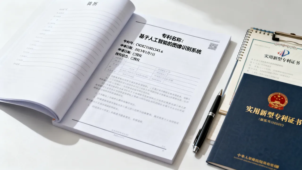 简历中专利怎么写?简历中专利书写格式有哪些要点-图2 简历中专利怎么写?简历中专利书写格式有哪些要点-图2