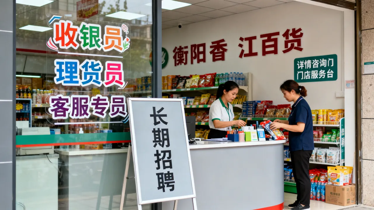衡阳香江百货招聘有哪些岗位,长期招聘信息在哪看-图1 衡阳香江百货招聘有哪些岗位,长期招聘信息在哪看-图1