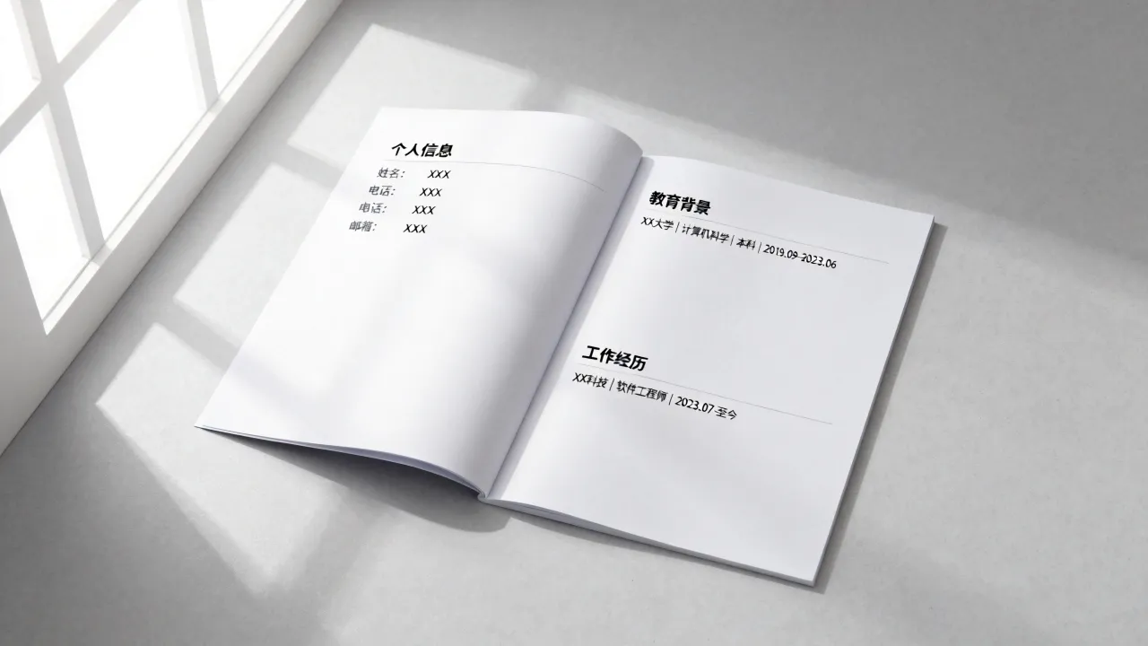 怎么创建个人简历更专业,简历模板哪里免费下载