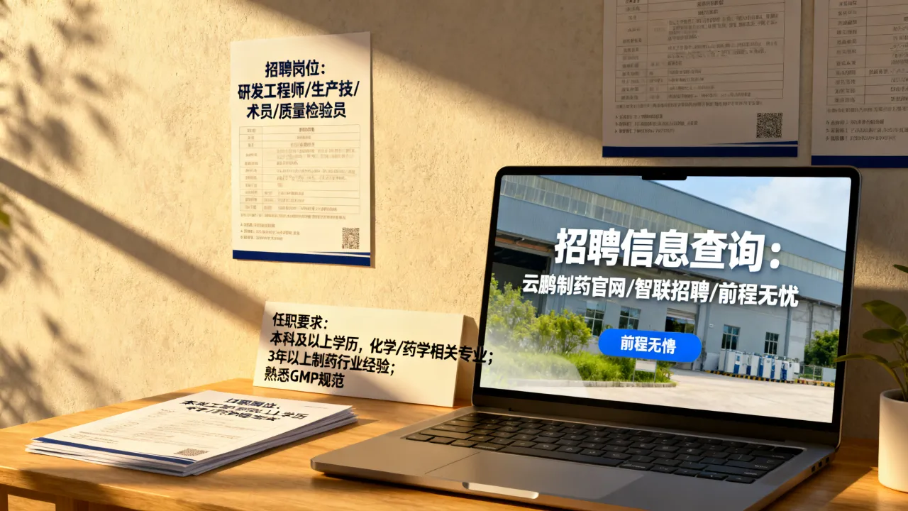 云鹏制药厂招聘条件有哪些?制药厂招聘信息在哪查最准确-图1 云鹏制药厂招聘条件有哪些?制药厂招聘信息在哪查最准确-图1
