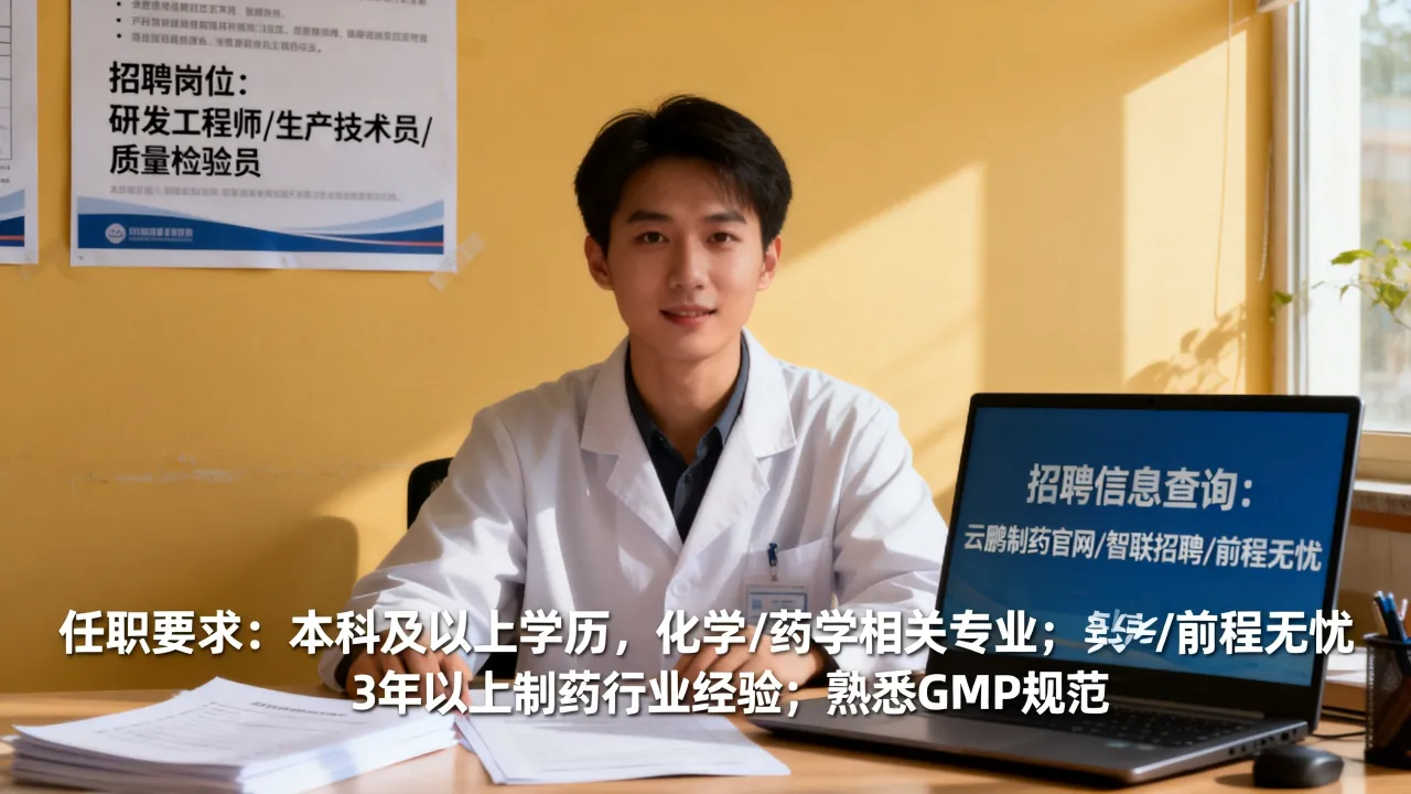 云鹏制药厂招聘条件有哪些?制药厂招聘信息在哪查最准确-图2 云鹏制药厂招聘条件有哪些?制药厂招聘信息在哪查最准确-图2