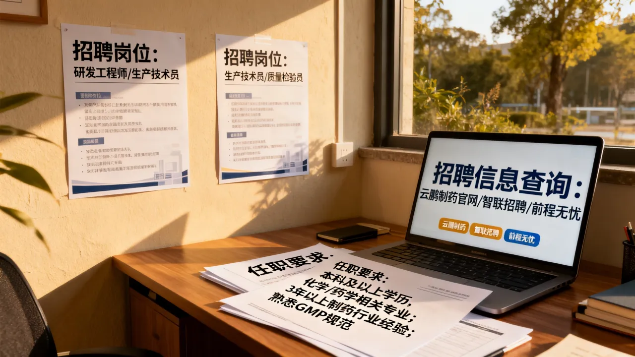 云鹏制药厂招聘条件有哪些?制药厂招聘信息在哪查最准确-图3 云鹏制药厂招聘条件有哪些?制药厂招聘信息在哪查最准确-图3