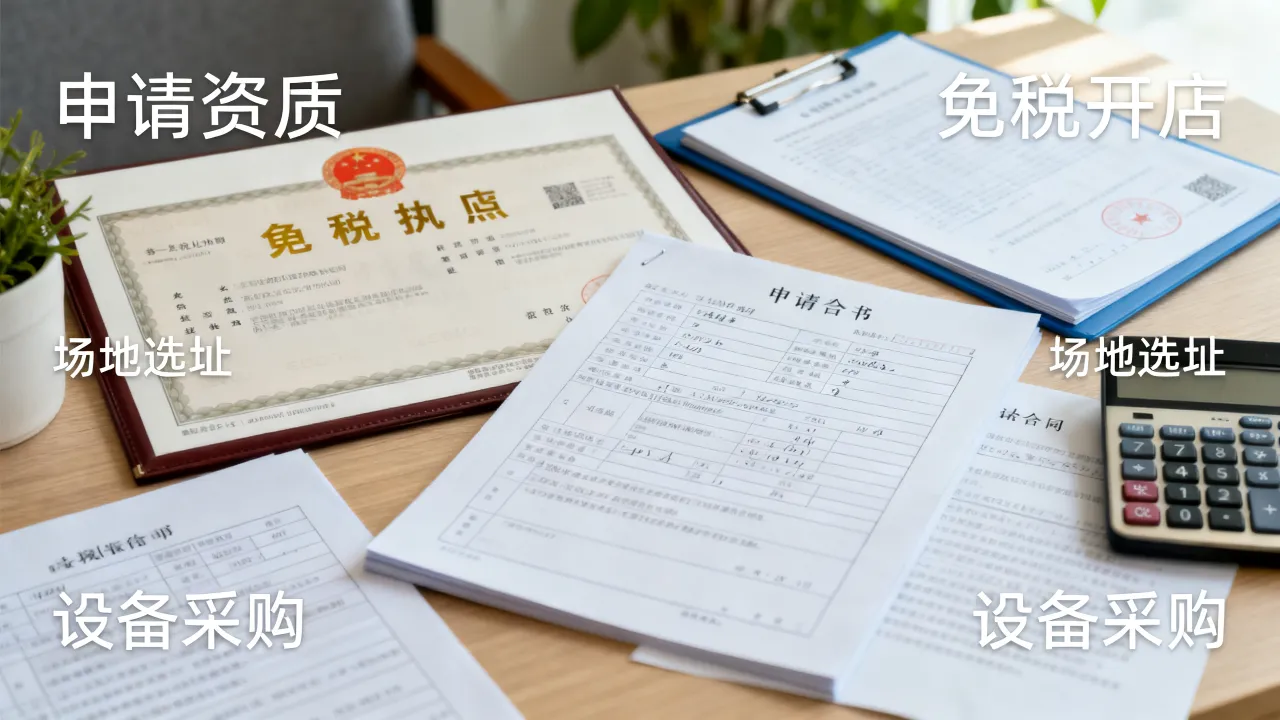 如何开免税?,免税店怎么开需要什么条件和流程?-图3 如何开免税?,免税店怎么开需要什么条件和流程?-图3