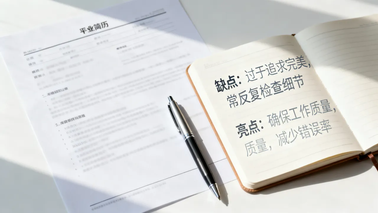 简历里面缺点怎么写?写缺点时如何巧妙突出亮点不扣分-图1 简历里面缺点怎么写?写缺点时如何巧妙突出亮点不扣分-图1