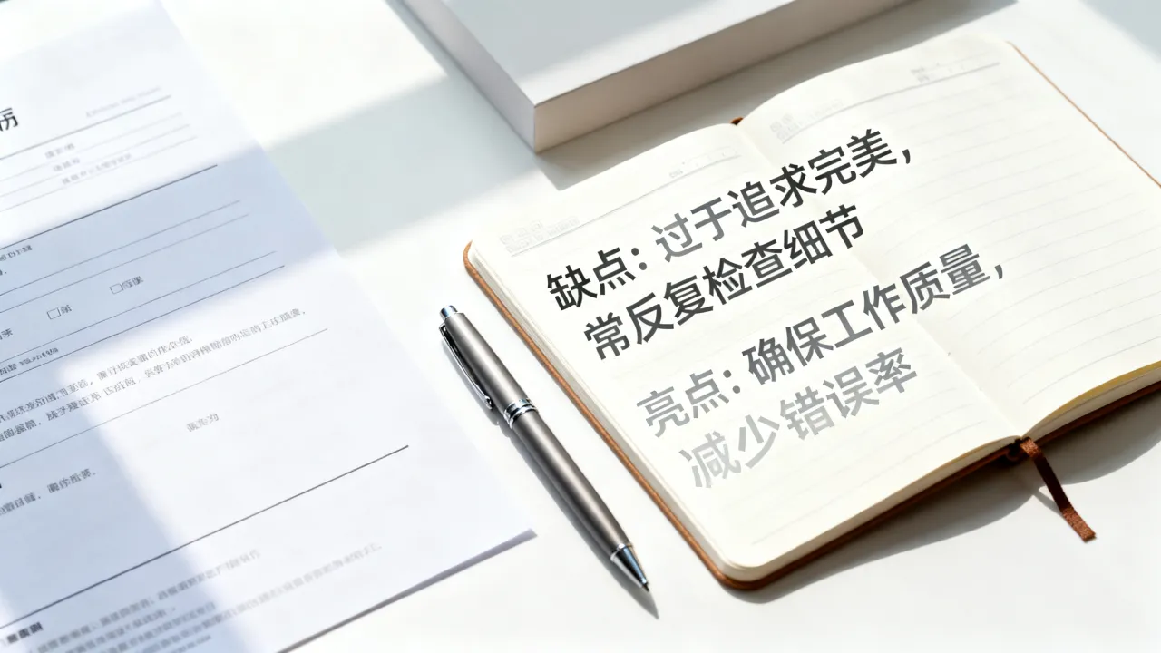 简历里面缺点怎么写?写缺点时如何巧妙突出亮点不扣分-图3 简历里面缺点怎么写?写缺点时如何巧妙突出亮点不扣分-图3