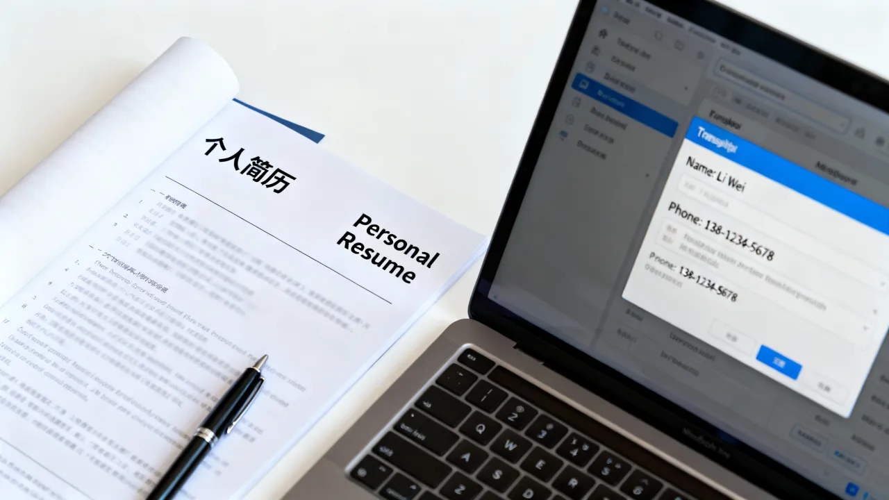 个人简历怎么翻译，个人简历翻译成英文怎么写？-图2
