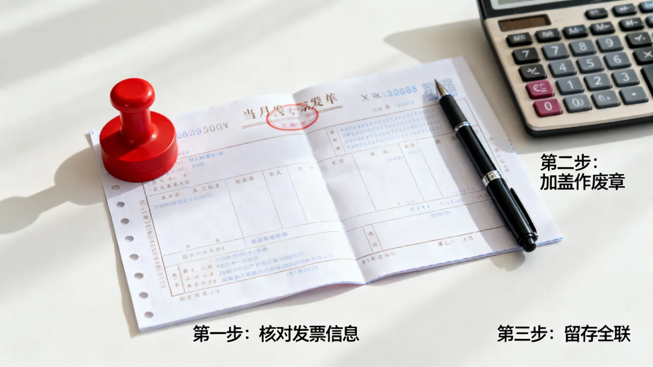 当月发票如何作废,发票作废流程有哪些注意事项?-图3 当月发票如何作废,发票作废流程有哪些注意事项?-图3