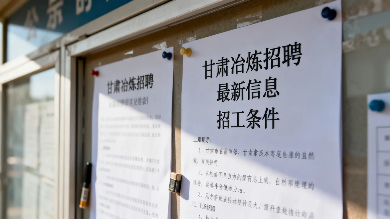 甘肃冶炼招聘最新信息哪里查？招工条件有哪些？-图2