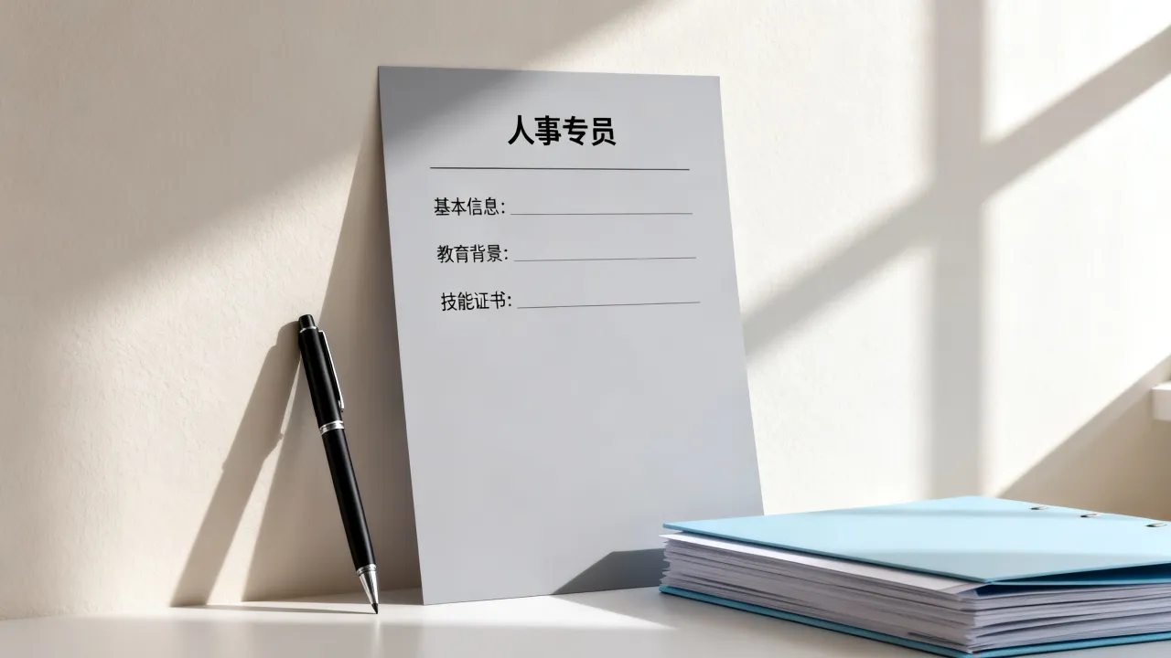 人事专员简历怎么写？没经验怎么写最合适？-图1