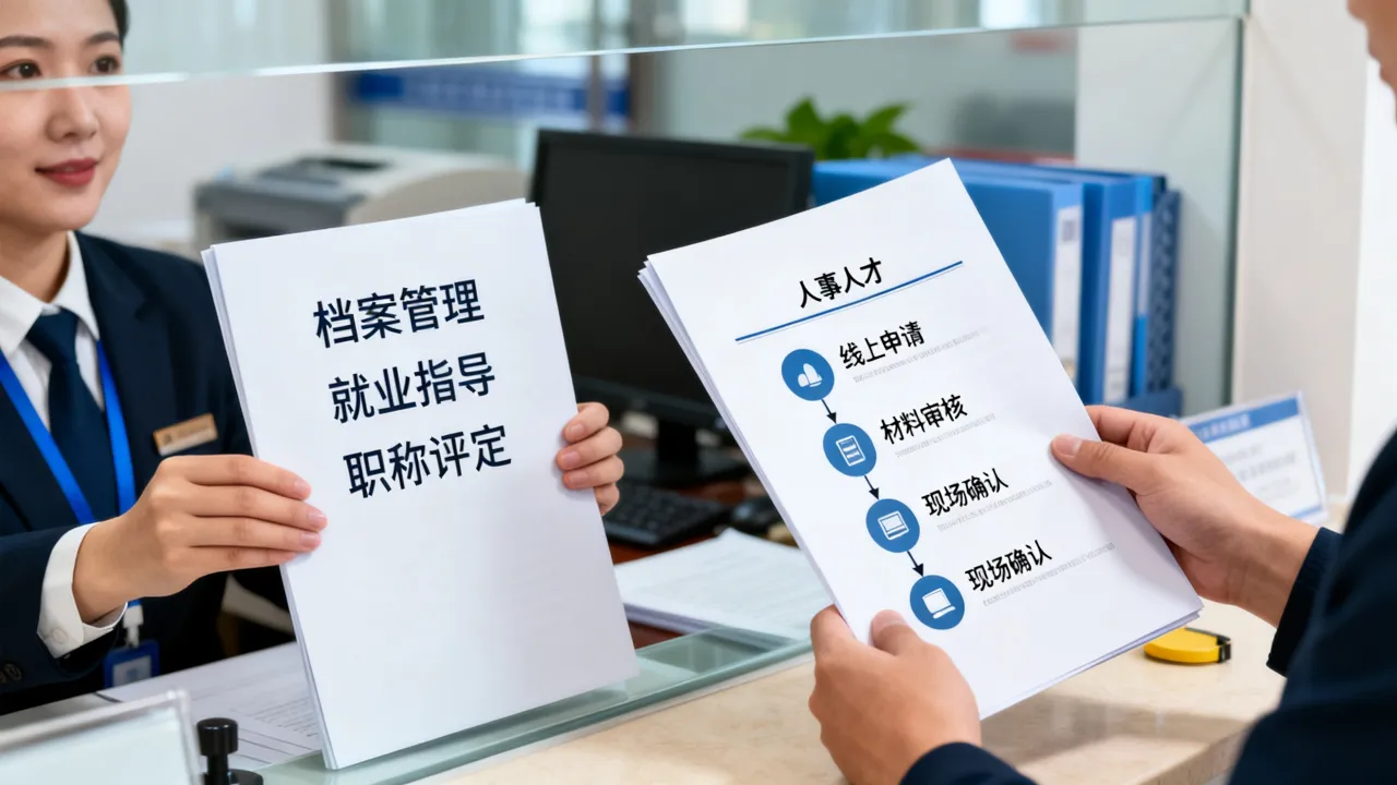 人事人才公共服务包含哪些内容，如何办理？-图1
