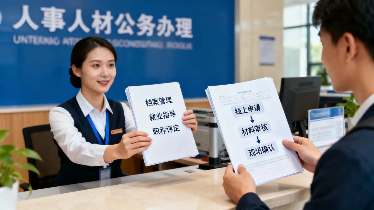 人事人才公共服务包含哪些内容，如何办理？-图2
