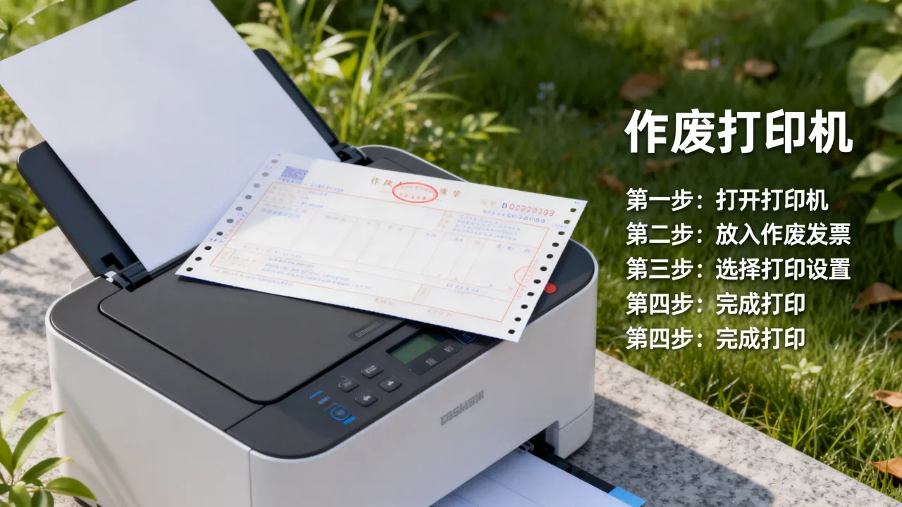作废发票如何打印?作废发票打印步骤详细教程