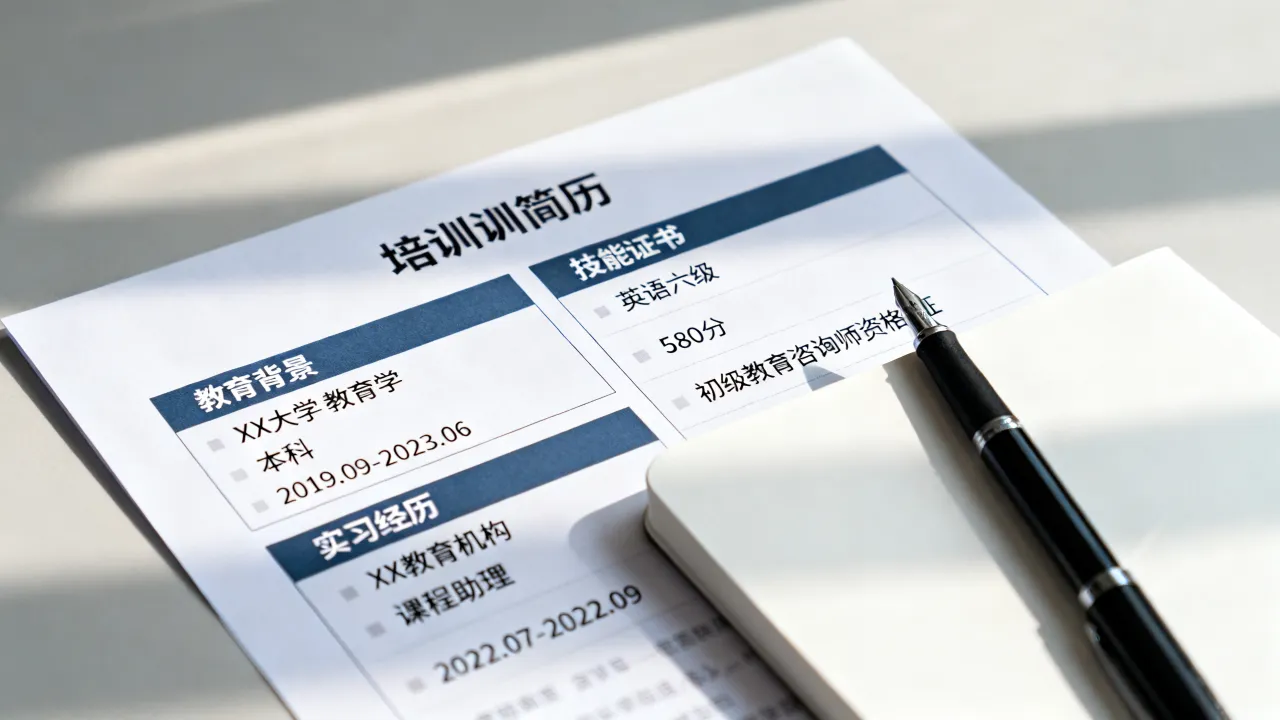 培训机构简历怎么写？没有教学经验如何获得面试机会？-图2