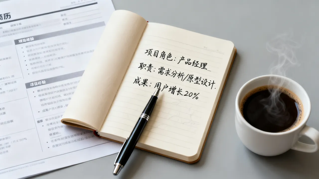 简历项目角色怎么写，项目经验描述有哪些要点-图1
