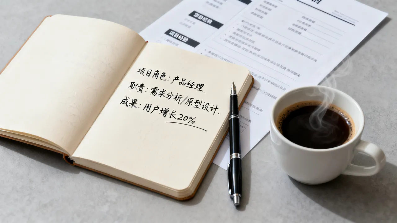 简历项目角色怎么写，项目经验描述有哪些要点-图2