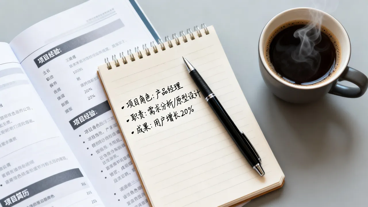 简历项目角色怎么写，项目经验描述有哪些要点-图3