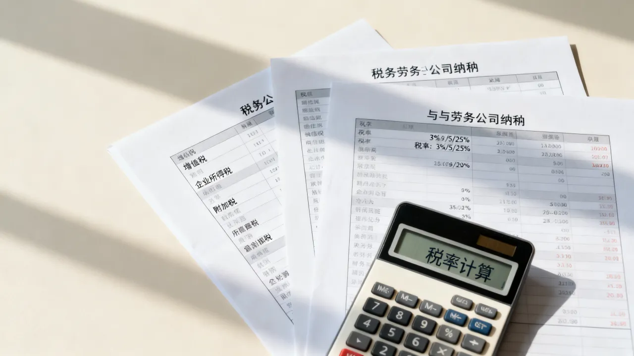 劳务公司如何纳税,劳务公司需要交哪些税税率怎么算?-图1 劳务公司如何纳税,劳务公司需要交哪些税税率怎么算?-图1