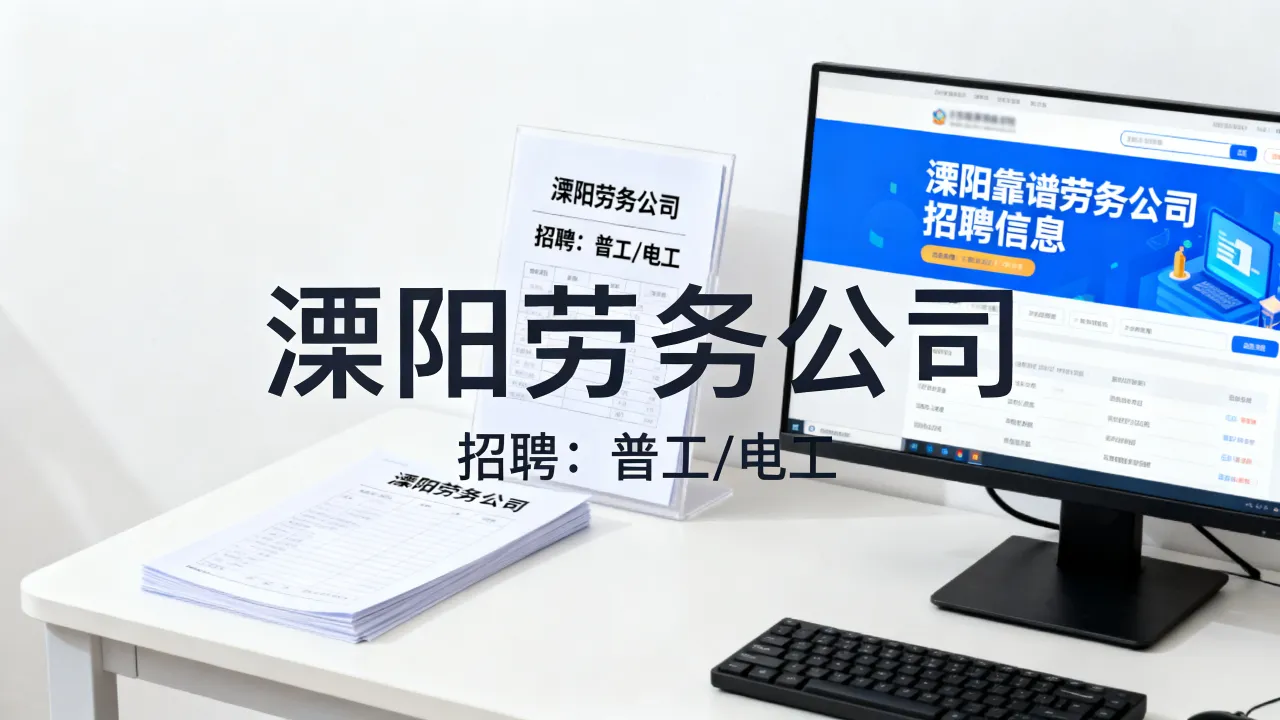 溧阳有哪些劳务公司正在招聘?找溧阳靠谱劳务公司招聘信息哪家好?