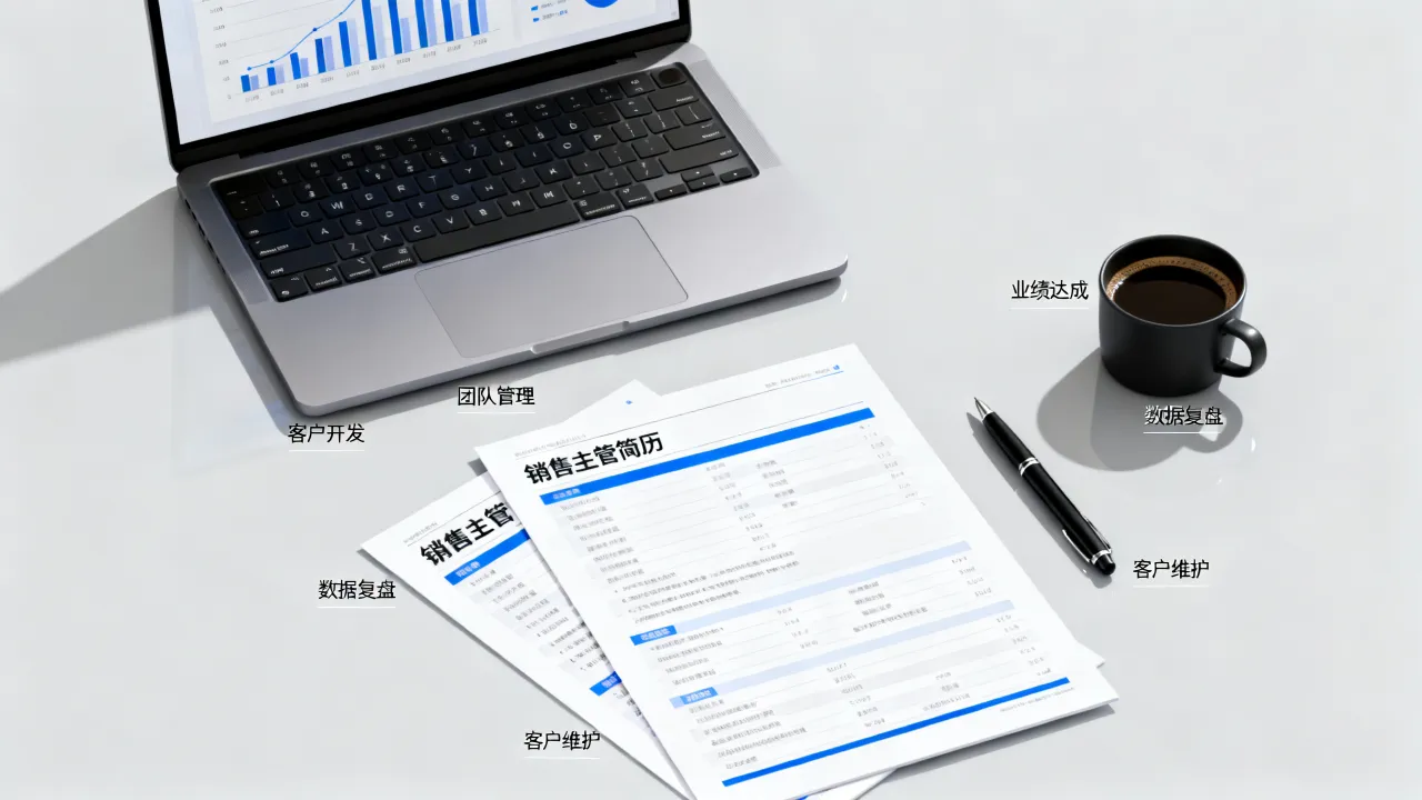 主管销售简历怎么写？销售主管简历突出业绩的5个关键点，你知道吗？-图2