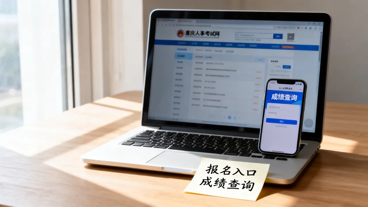 重庆人事考试网报名入口在哪?重庆人事考试网成绩查询怎么查?-图2 重庆人事考试网报名入口在哪?重庆人事考试网成绩查询怎么查?-图2