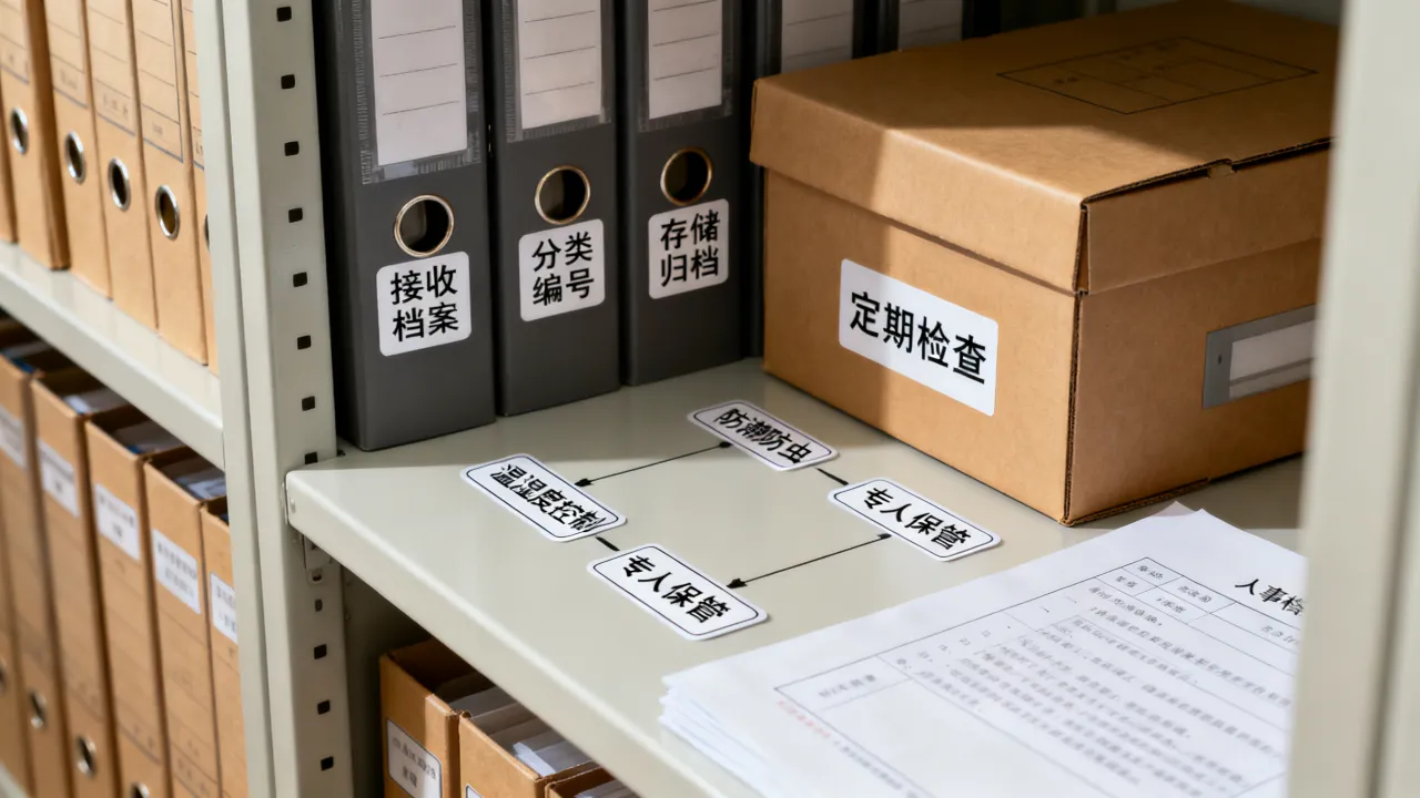 人事档案保管流程是什么?人事档案保管注意事项有哪些?-图1 人事档案保管流程是什么?人事档案保管注意事项有哪些?-图1