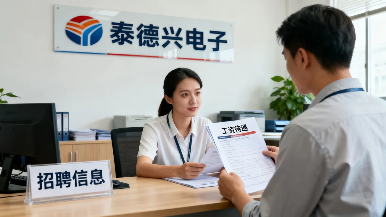 泰德兴电子招聘怎么样，工资待遇好不好？-图1