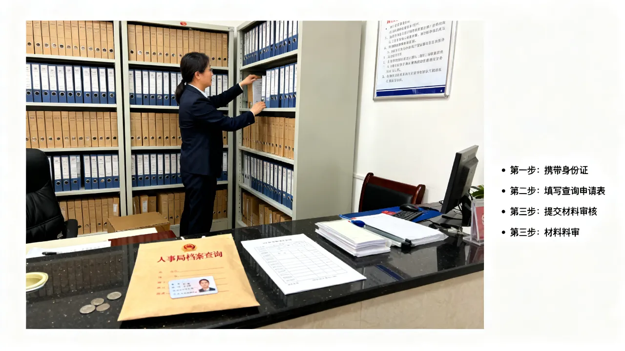 人事局查询档案要什么手续?个人档案在哪查