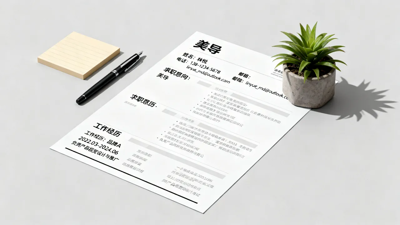 美导简历怎么写，如何突出个人优势赢得面试机会？-图1