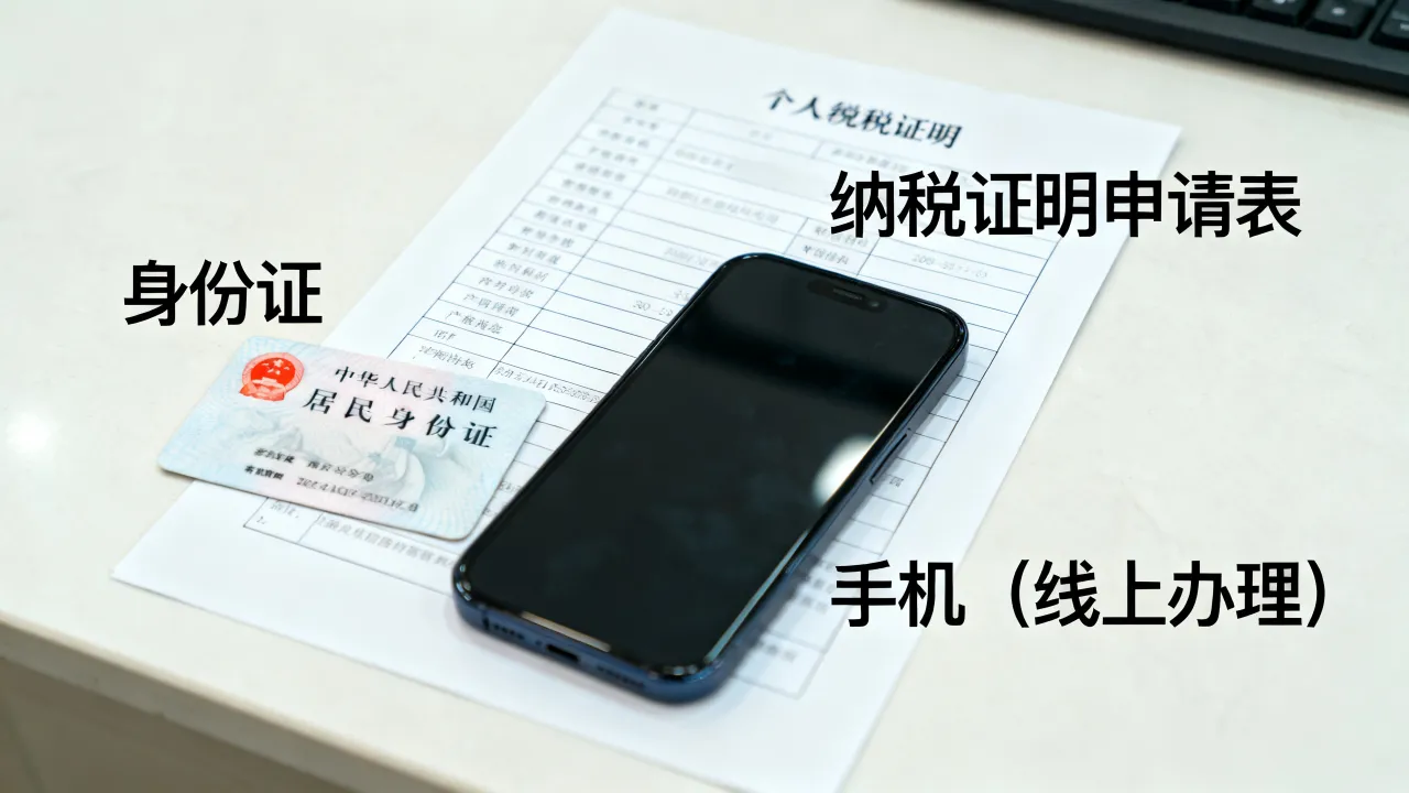 如何开纳税证明?个人纳税证明怎么开需要什么材料