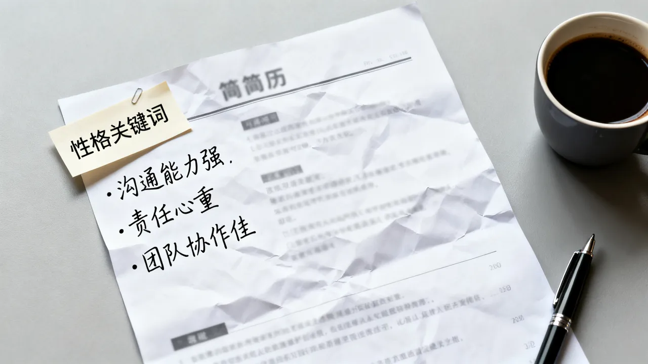 简历中性格怎么写？简历性格自我评价怎么写才能吸引HR？