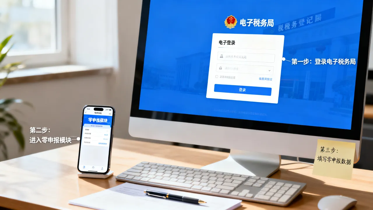 地税如何零申报,网上零申报具体操作流程是什么?-图2 地税如何零申报,网上零申报具体操作流程是什么?-图2