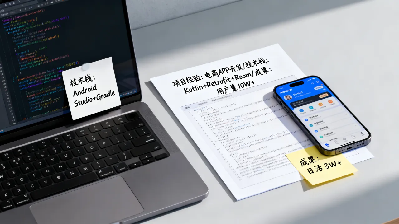 安卓简历怎么写?安卓开发简历项目经验如何描述?-图3 安卓简历怎么写?安卓开发简历项目经验如何描述?-图3