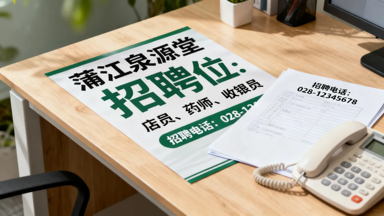 蒲江泉源堂招聘有哪些岗位，蒲江泉源堂招聘电话是多少？-图2