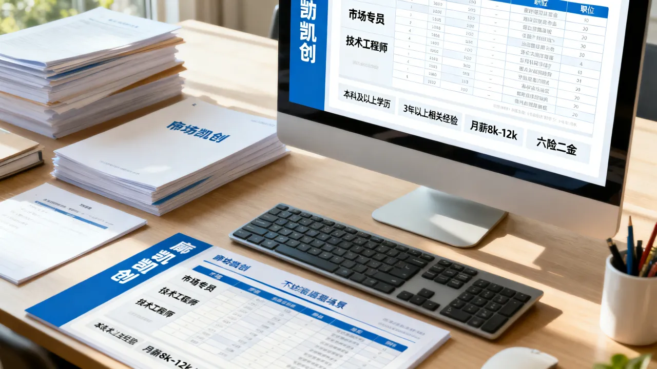 廊坊凯创招聘工资待遇怎么样，有哪些职位和要求？-图1