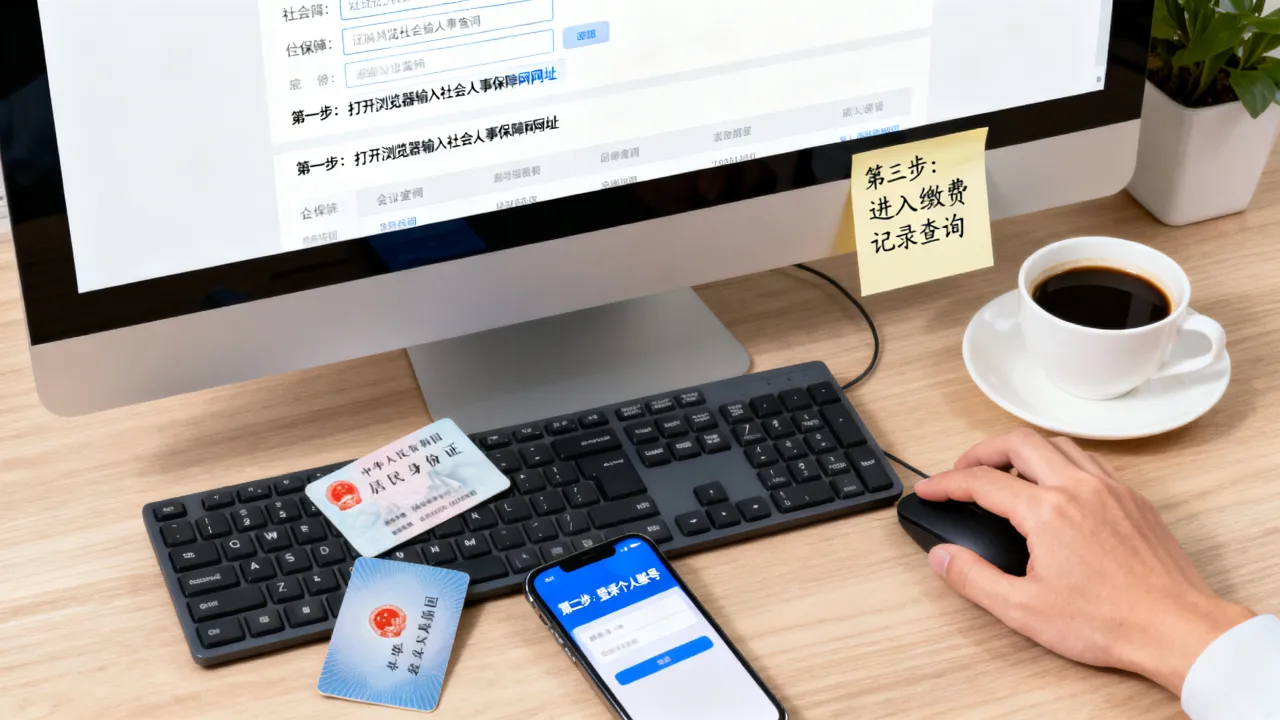 社会人事保障网怎么查社保,个人缴费记录在线查询步骤-图2 社会人事保障网怎么查社保,个人缴费记录在线查询步骤-图2