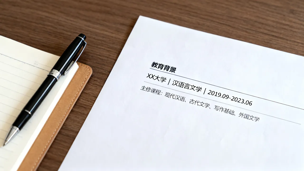简历里教育背景怎么写,应届生简历教育经历填写要点?